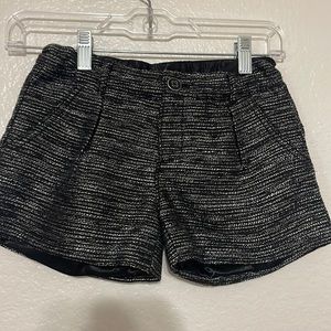 Black and White Dress shorts